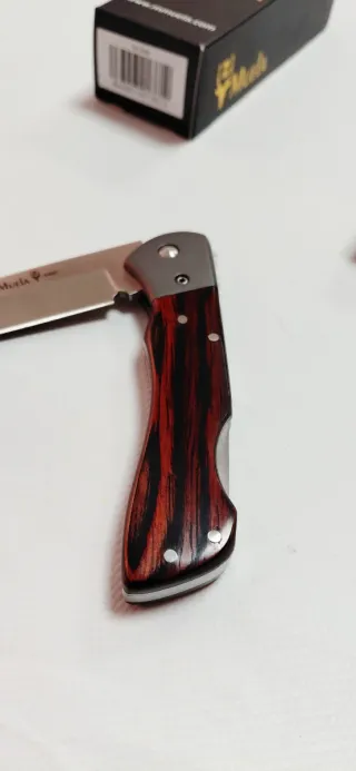 Navaja Muela Madera Coral