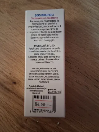 Retinol Complex SOS Brufoli Trattamento Localizzat