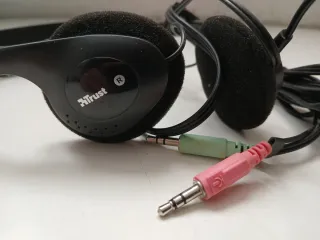 Cuffie PC Trust con microfono