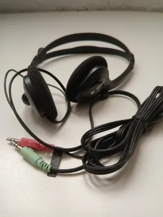 Cuffie PC Trust con microfono