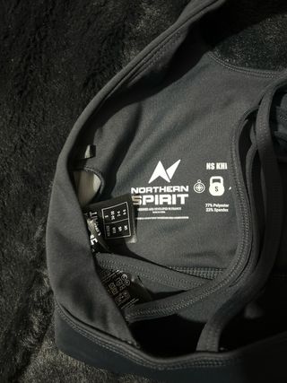 Sujetador deportivo CrossFit negro