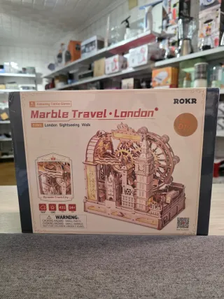 Maqueta 3D Londres Big Ben Ferris Wheel