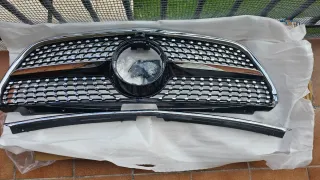 Parrilla Parachoques Delantero Cromada