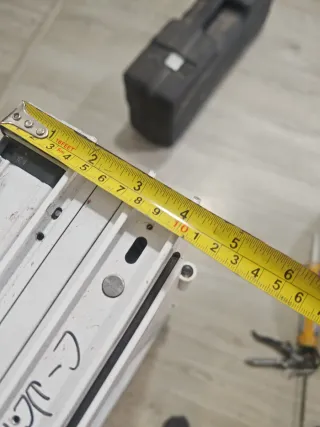 Ventana aluminio blanco