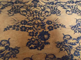 Mantilla Negra Adulta Encaje