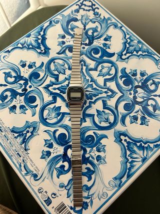 Reloj Casio Digital Plata Negro