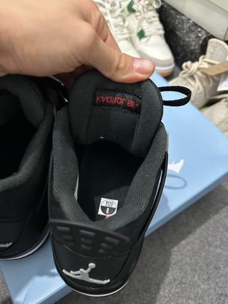 Jordan 4 Retro Black Canvas