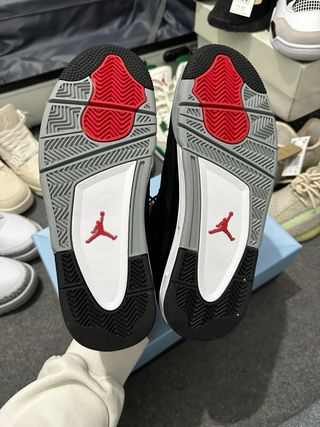 Jordan 4 Retro Black Canvas