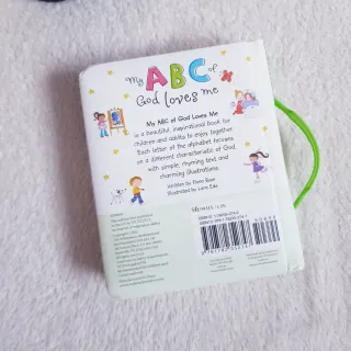 Libro My ABC of God loves Me, de Fiona Boon inglés