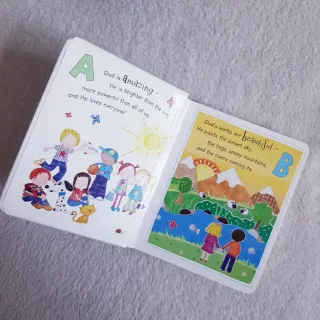 Libro My ABC of God loves Me, de Fiona Boon inglés