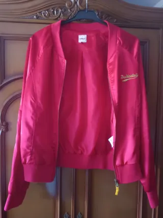 Chaqueta bomber ONLY roja mujer