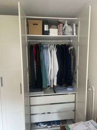 Armario blanco Ikea 4 puertas 2 unidades