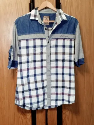 Camisa Peter Cook cuadros Talla L