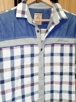 Camisa Peter Cook cuadros Talla L