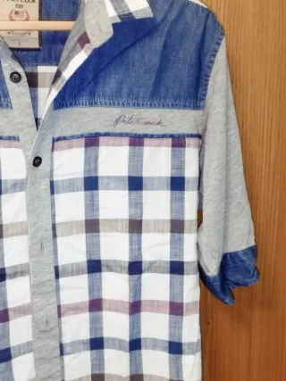 Camisa Peter Cook cuadros Talla L
