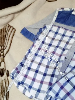 Camisa Peter Cook cuadros Talla L