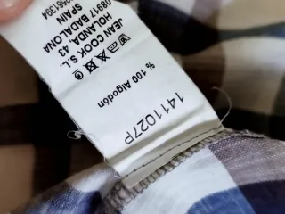 Camisa Peter Cook cuadros Talla L