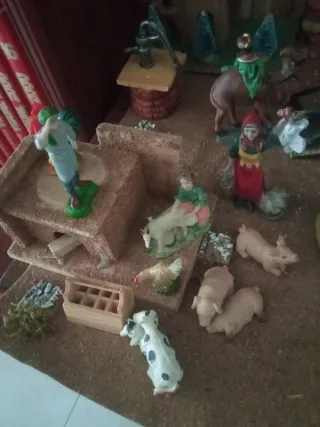 Belen completo figuras y accesorios