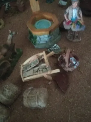 Belen completo figuras y accesorios