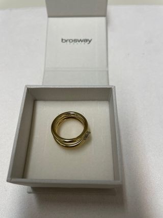 Anello Brosway Oro con Zircone