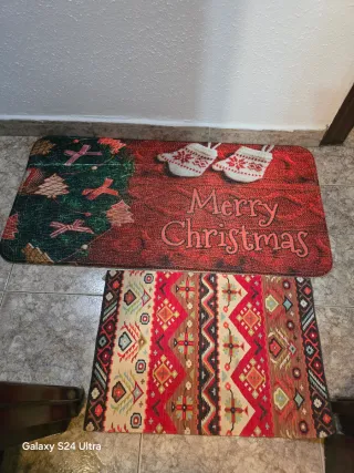 Tappeti di Natale 1m x 50cm 60 x 40cm Regalo