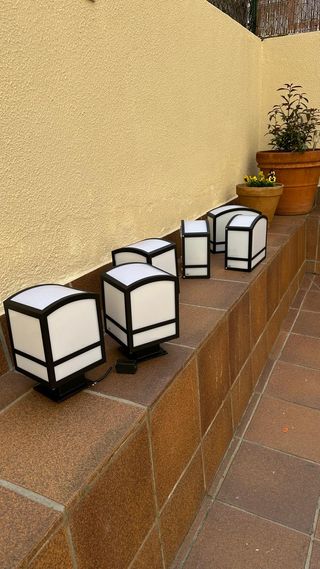 6 Faroles de Terraza/Jardín Nuevos