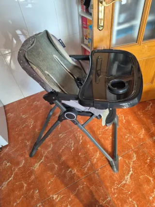 Trona Kinderkraft FOLDEE Bebé Gris