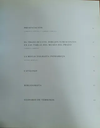 El trazo oculto. Dibujos subyacentes en pintura...