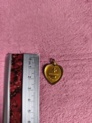 Colgante Corazón Oro 18k