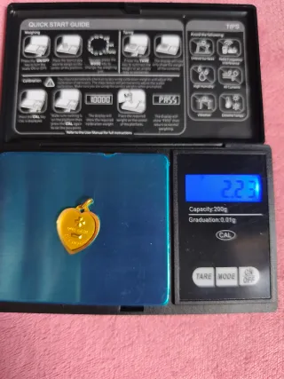 Colgante Corazón Oro 18k