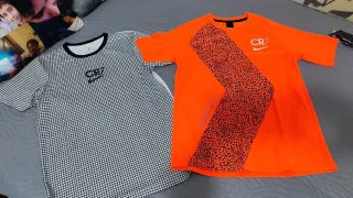 Lote 2 Camisetas Nike CR7 Talla 10 Años