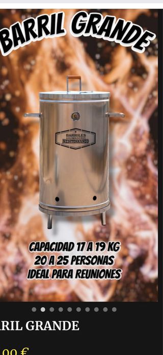 Barril Ahumador Mediterraneo Grande