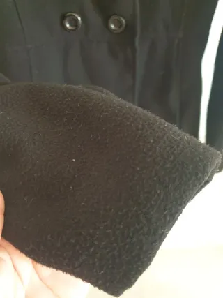 Cappotto doppiopetto Ake nero