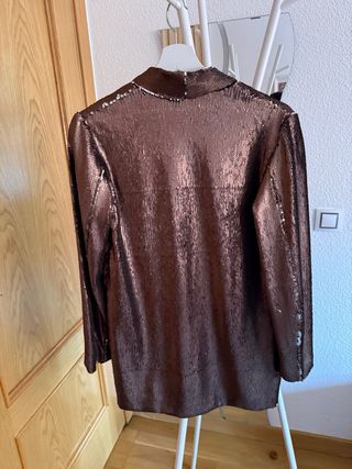 Chaqueta Zara Lentejuelas Talla S