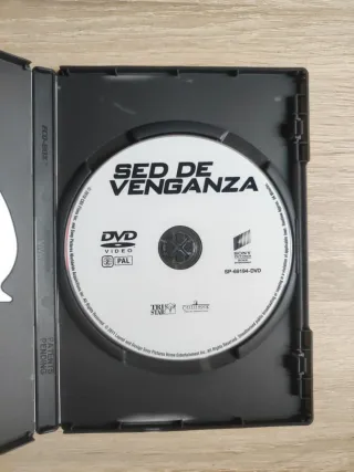Sed de Venganza DVD