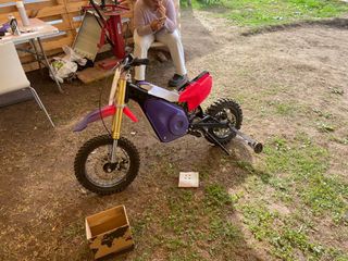 Minimoto niño IMR eléctrica 70h uso algo negociabl