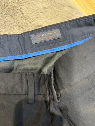 Traje de hombre Zara negro