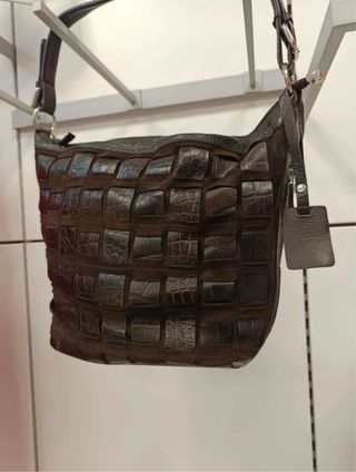 Bolso Piel Vacuno Marrón