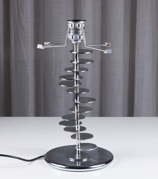 Base lampada tavolo Space Age anni '70