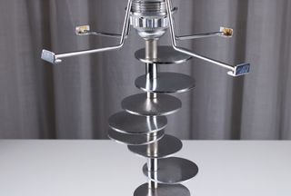 Base lampada tavolo Space Age anni '70