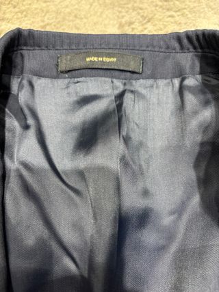 Traje Massimo Dutti Azul Marino