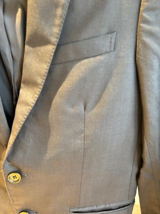Traje Massimo Dutti Azul Marino