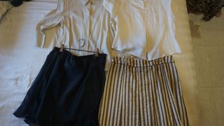 Blusa e giacca da donna taglia 44 con due gonne in regalo