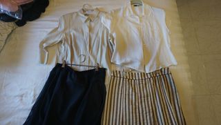 Blusa e giacca da donna taglia 44 con due gonne in regalo