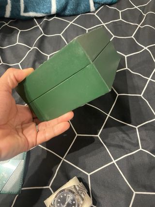 Reloj Rolex Plata y Negro