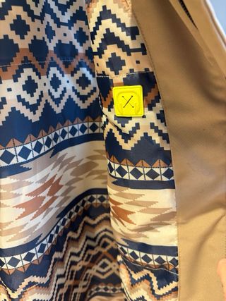 Chaleco Saga Serpa Multicolor Beige