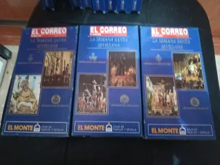 Collezione 14 VHS Settimana Santa Siviglia El Correo