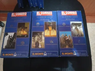 Collezione 14 VHS Settimana Santa Siviglia El Correo