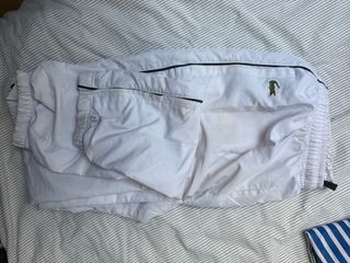 Pantalón deportivo Lacoste blanco