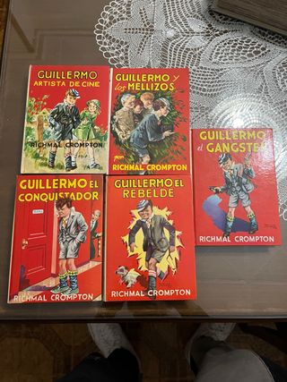 Colección 5 Libros Guillermo Richmal Crompton